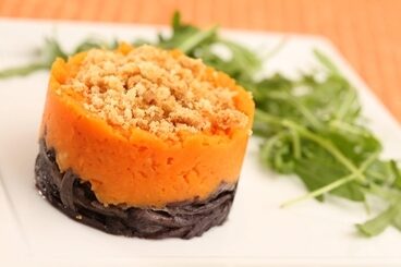 Hachis parmentier patate douce / pomme de terre