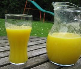 Jus de fruits du matin