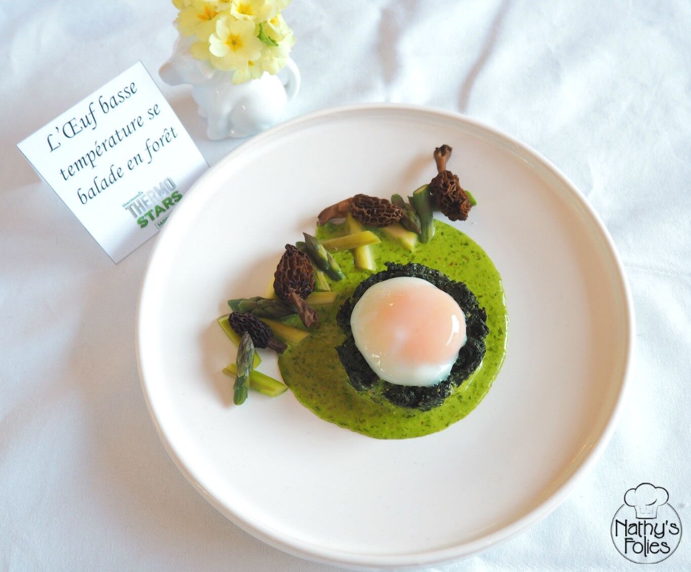 L’œuf basse température se balade en forêt