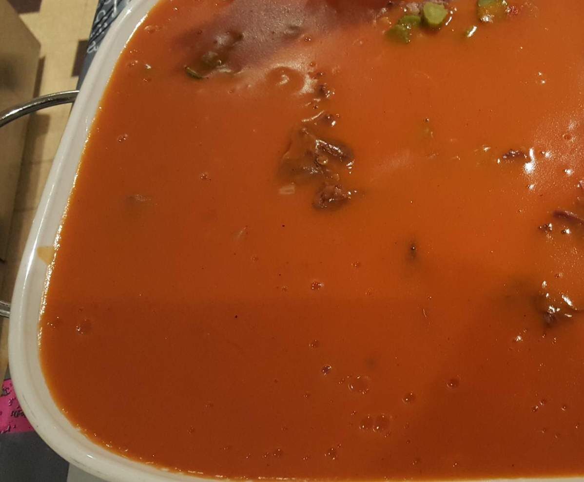 langue de bœuf sauce piquante