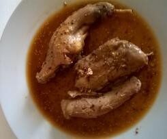 lapin à la moutarde