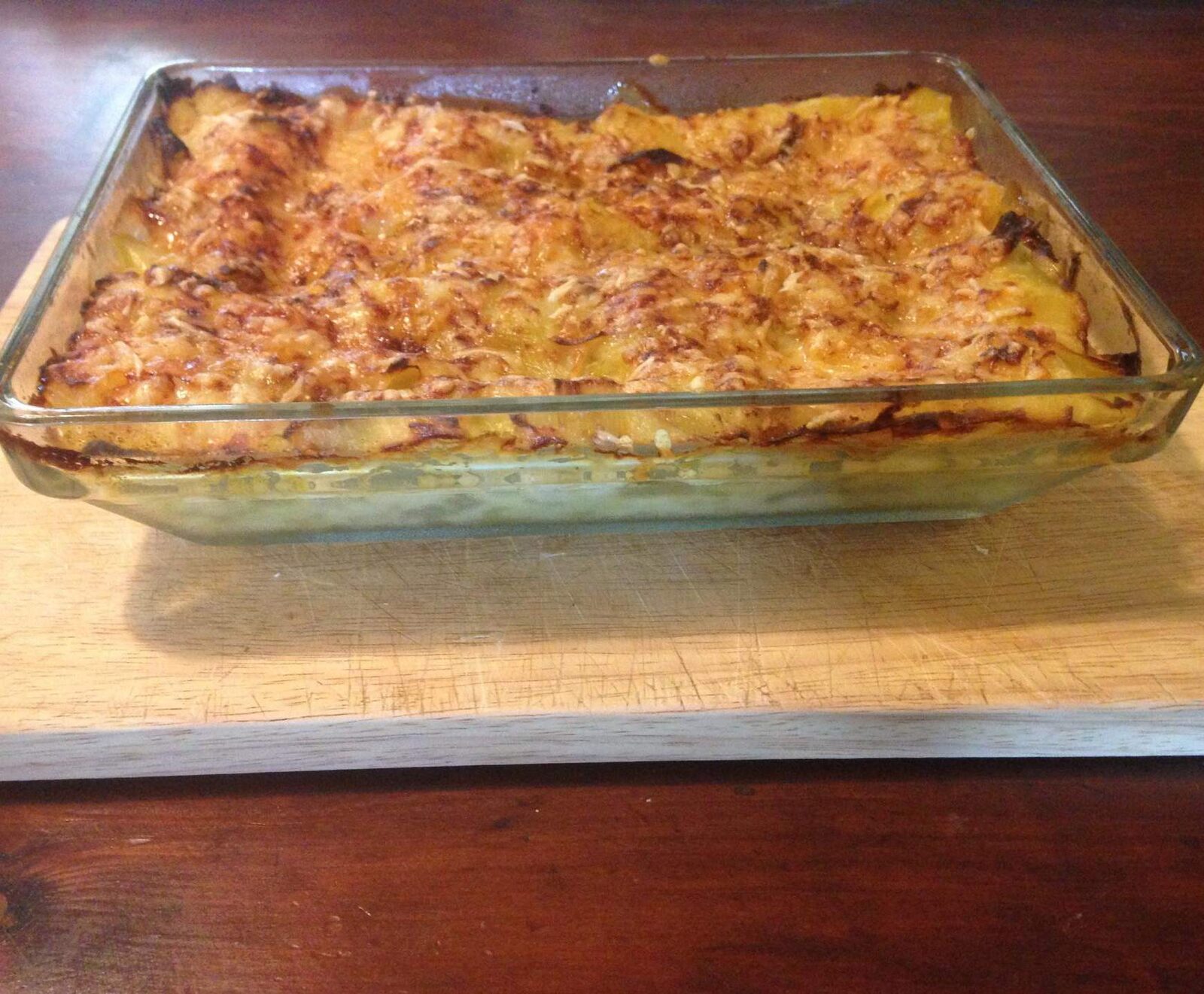 Lasagne fondant aux poireaux