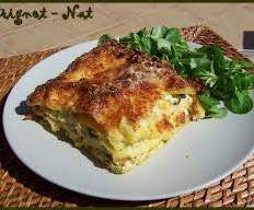 Lasagne Légères Poulet Courgettes