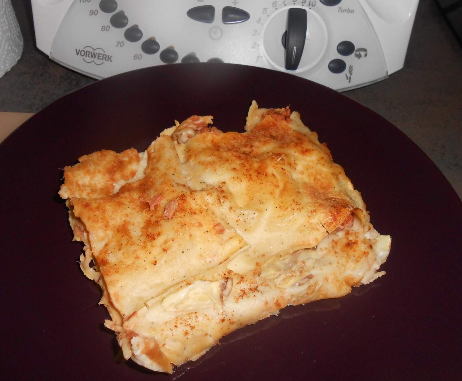 Lasagnes au thon et légumes