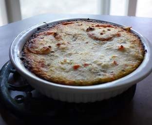 Lasagnes aux épinards, à la tomate et au chèvre