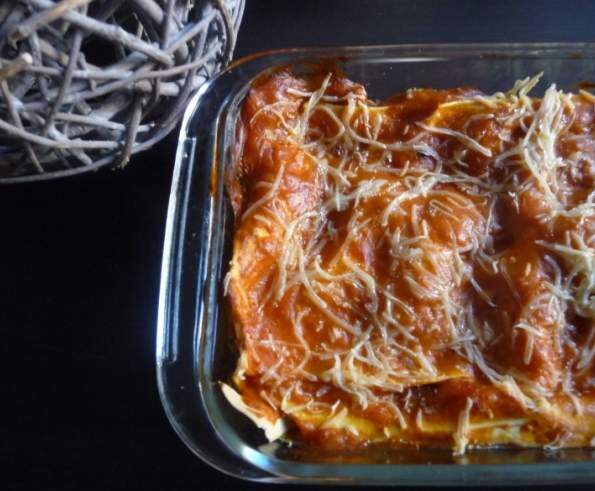 Lasagnes boeuf ricotta tomate