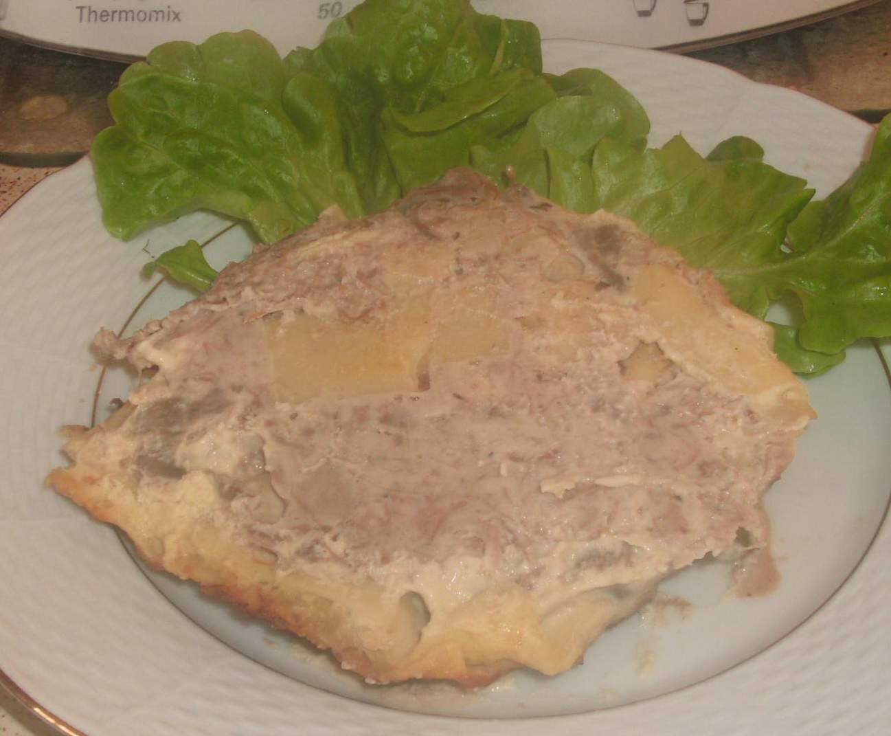 LASAGNES de canard confit et pommes