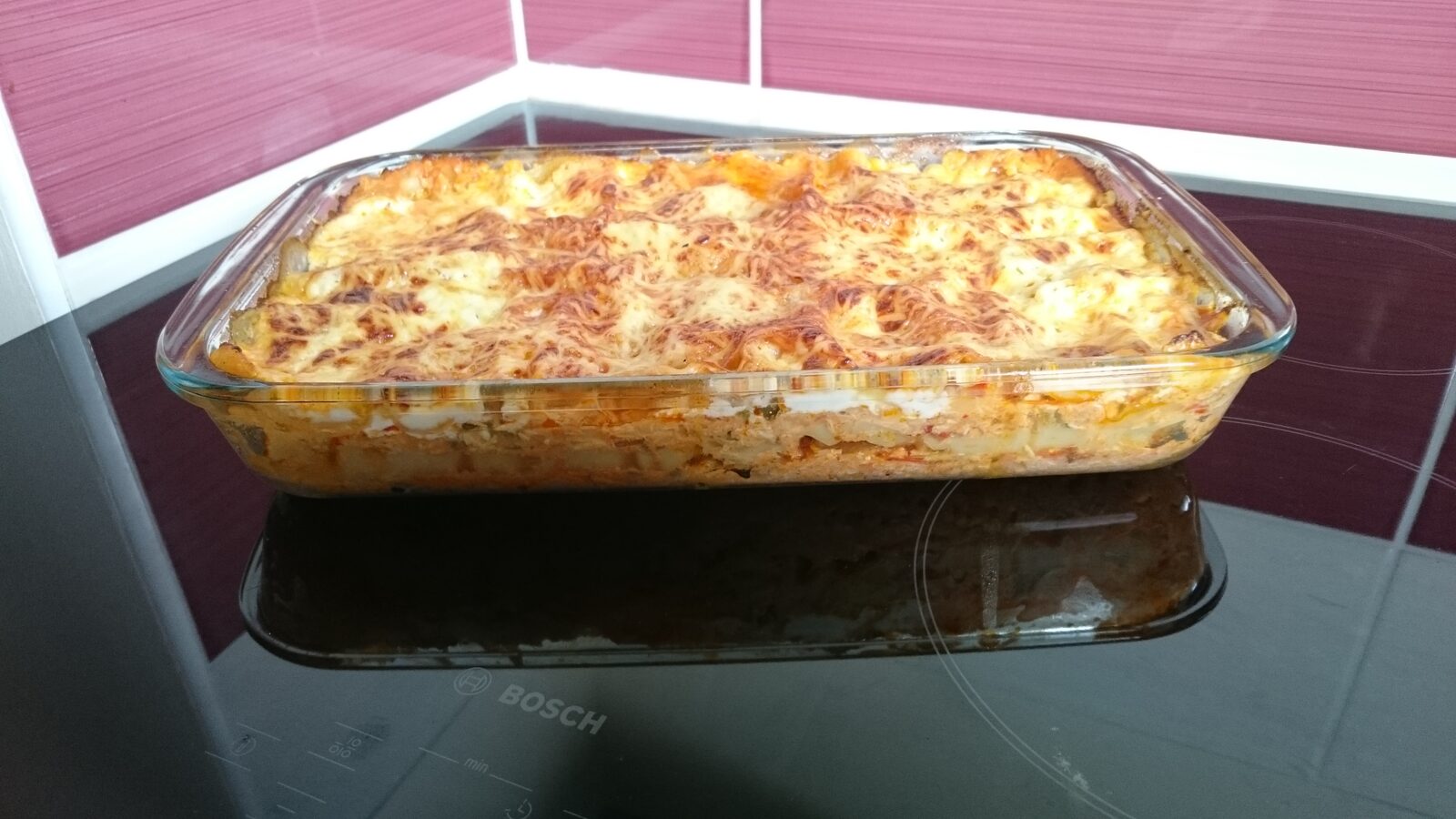 Lasagnes poulet poivon