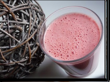 Lassi fraises vanille