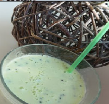 Lassi miel kiwi