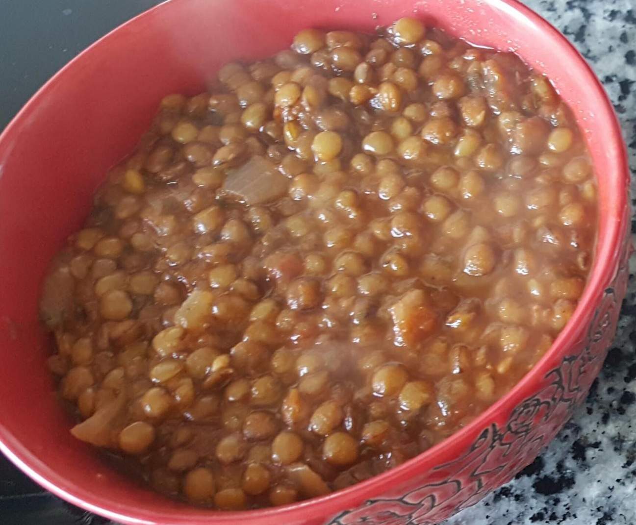 Lentilles à la marocaine