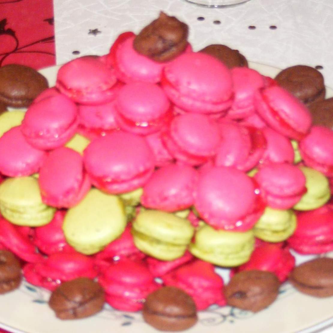 Les macarons à la framboise de Cocotte