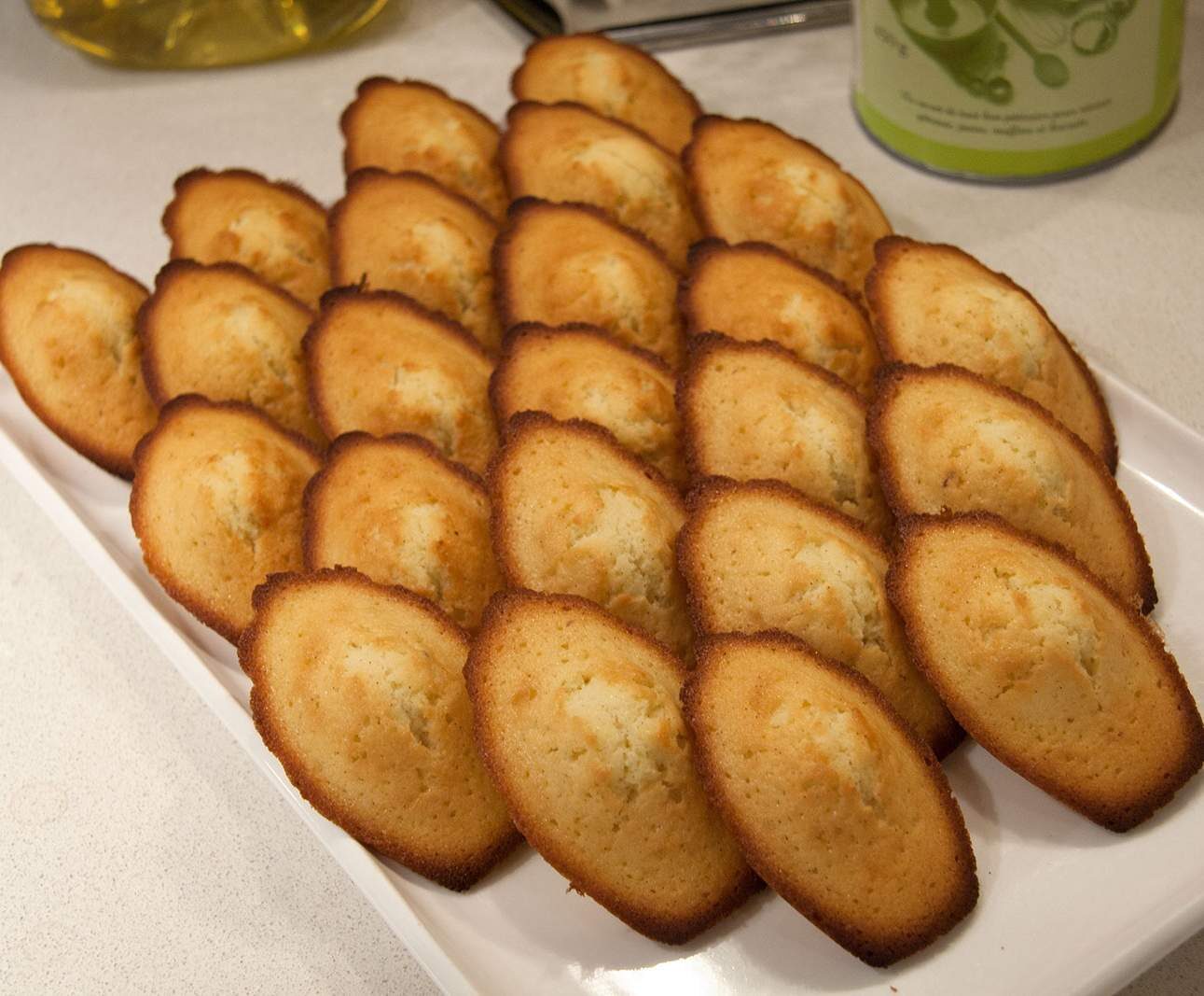 Les madeleines inspirées de Christophe M.