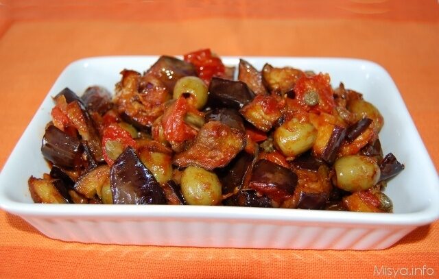 Ma caponata (ratatouille sicilienne) WW