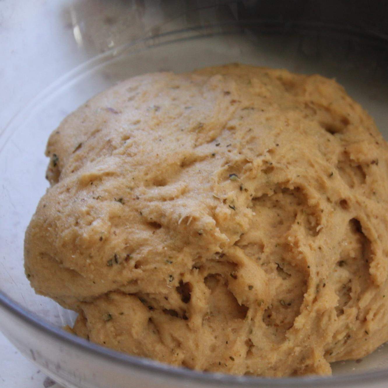 Ma pâte à pizza épicée