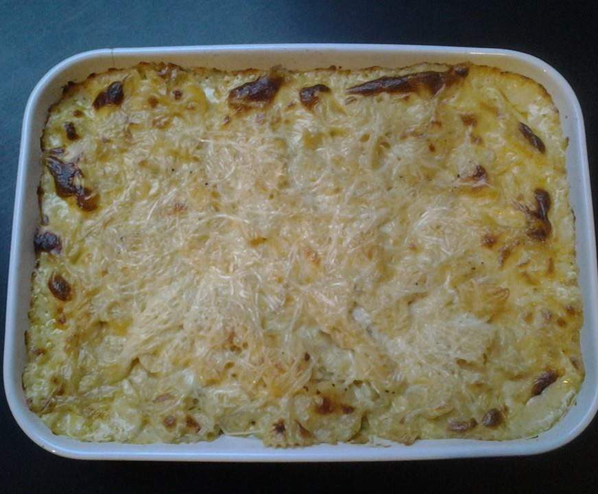 MACARONIS & CHEESE (GRATIN DE MACARONIS AU CHEDDAR)