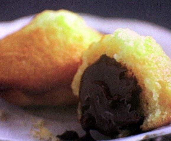 MADELEINES AU NUTELLA