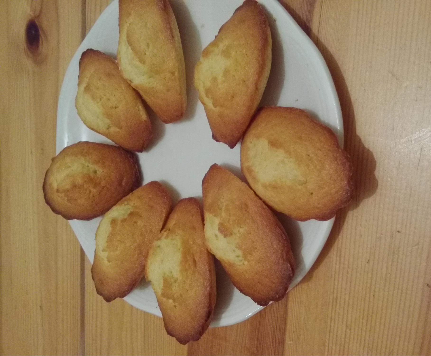 Madeleines moelleuses