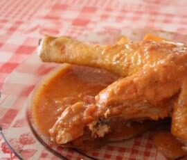 Mafé de poulet à la patate douce