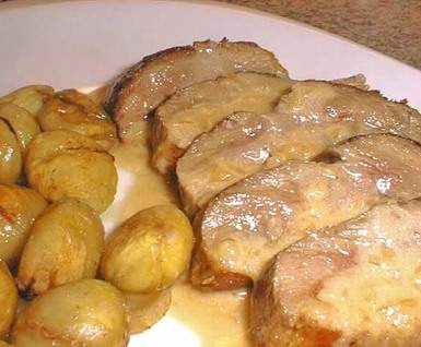 Magret de canard au cidre