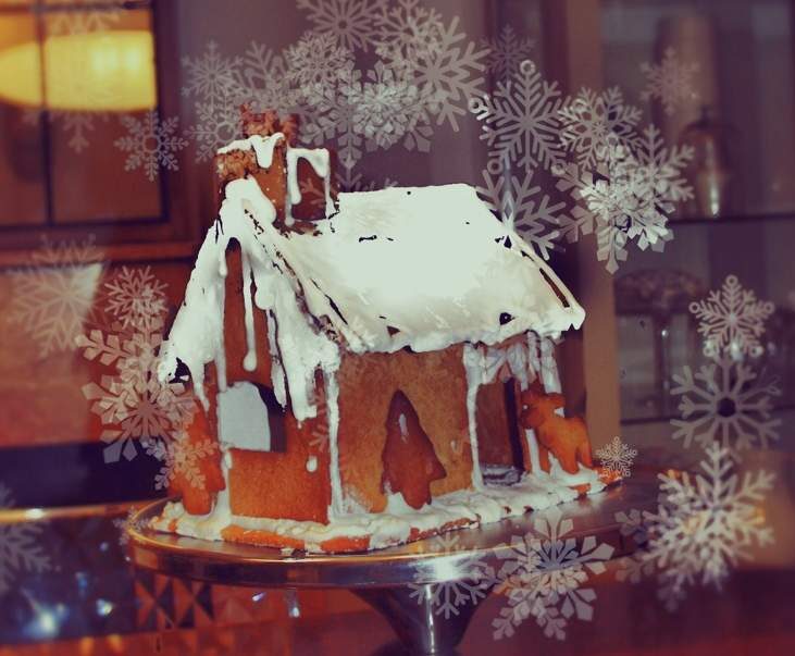 MAISON EN BISCUIT DE NOEL