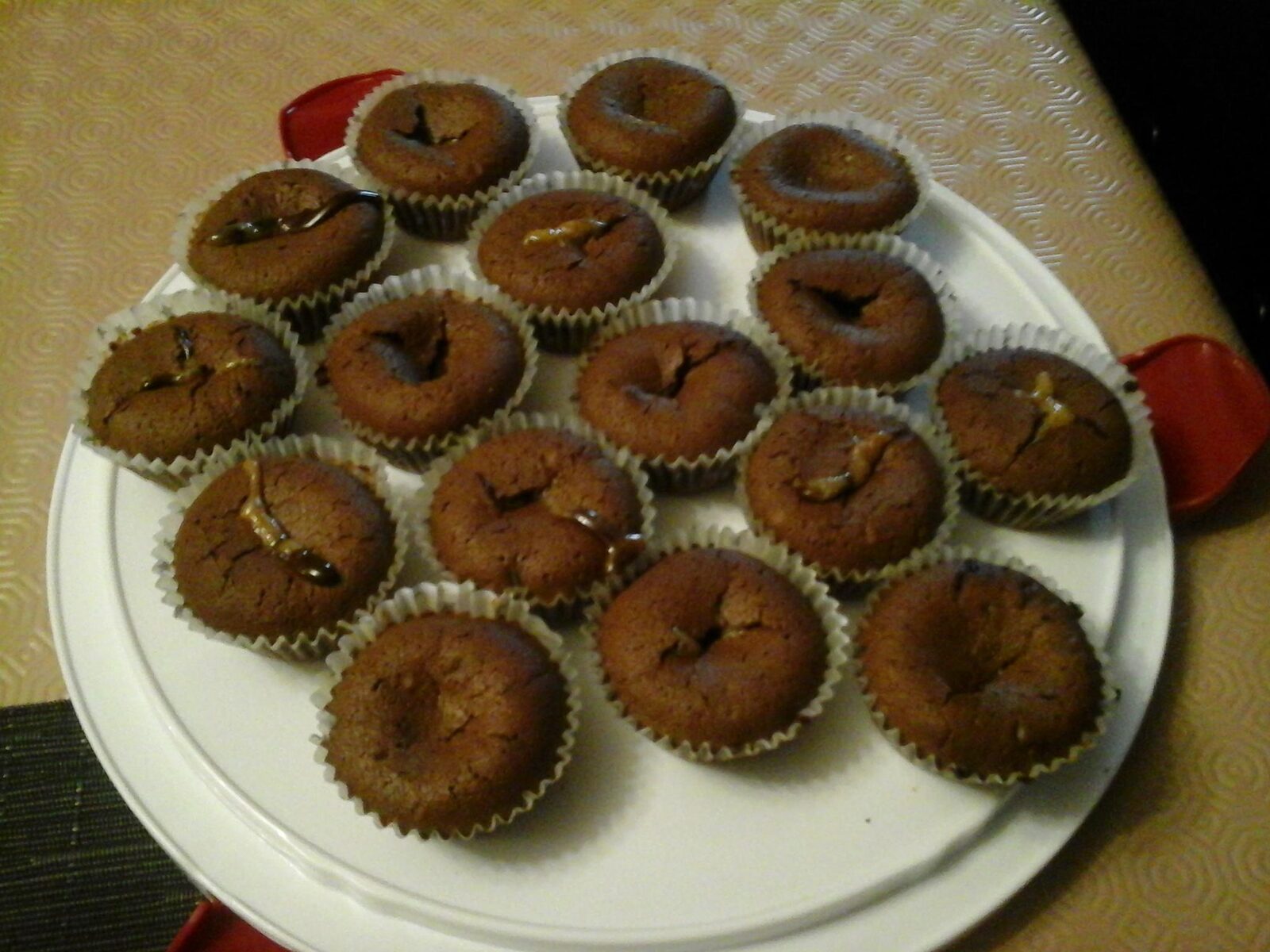 Mi-cuit chocolat coeur caramel