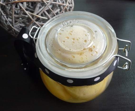 Mini babas au rhum en bocal, cadeau gourmand