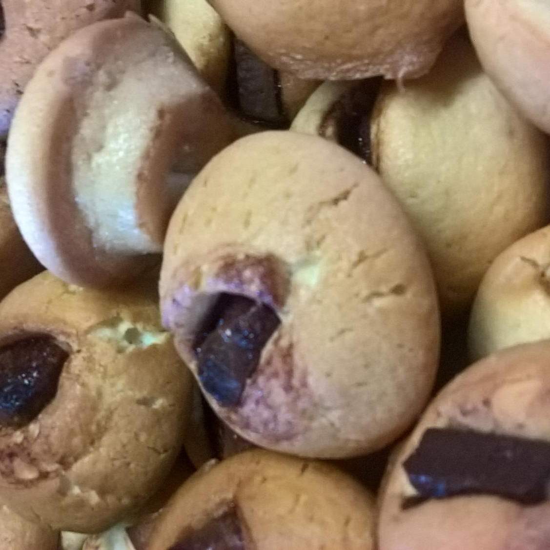 mini cake au carré de chocolat