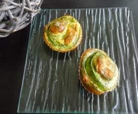 Mini clafoutis salés 