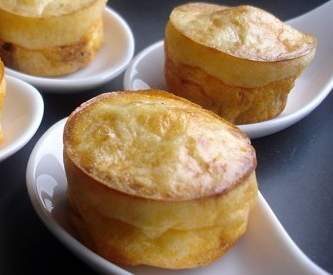 Mini Clafoutis Tomates-Chorizo-Féta sans gluten