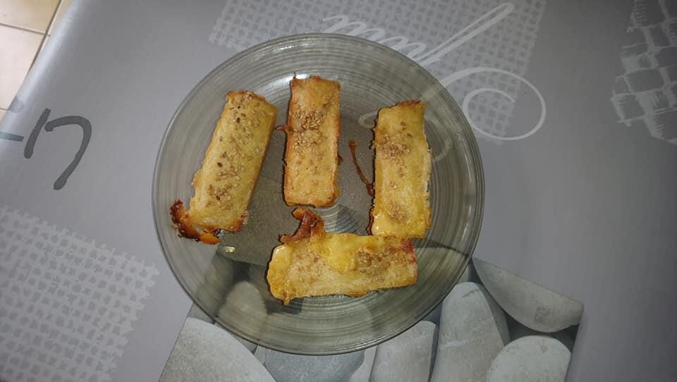 MINI FINANCIER façon CHEESEBURGER