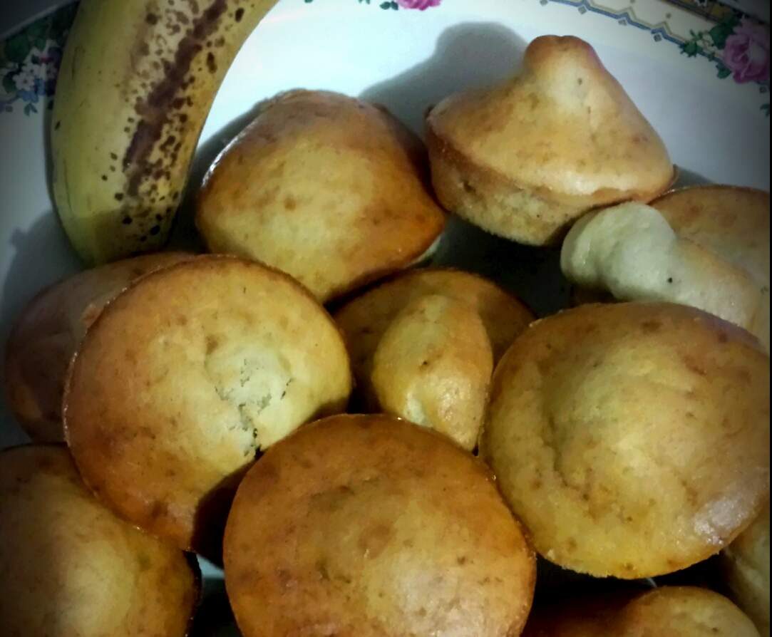 Mini-gâteaux à la banane