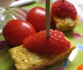 Mini pains de carottes au surimi