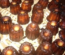 Minis cannelés bordelais