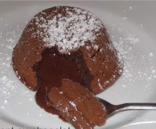 Moelleux au chocolat coeur fondant
