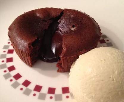 mon fondant au chocolat miam miam