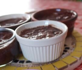 Mousse au chocolat très light