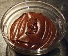mousse au chocolat vegan