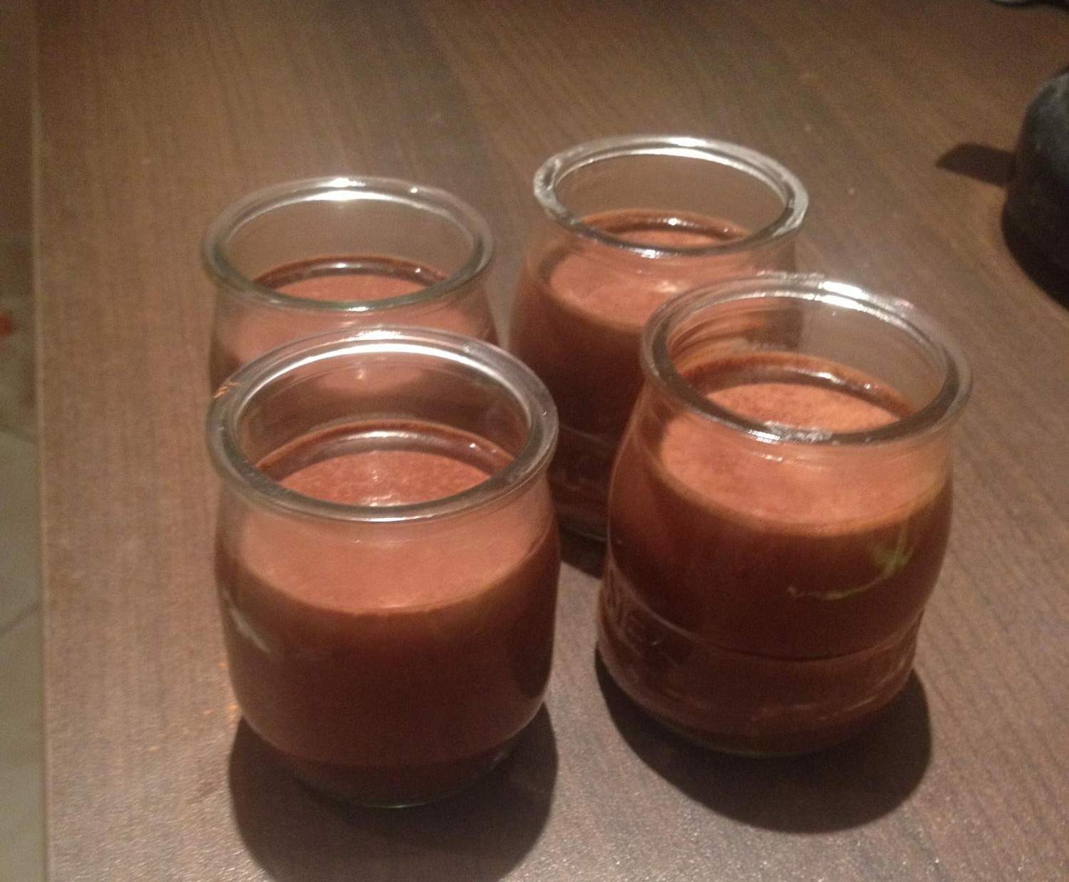 Mousse cappuccino au chocolat