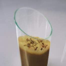 Mousse choco-gingembre et fondant de poires au rhum