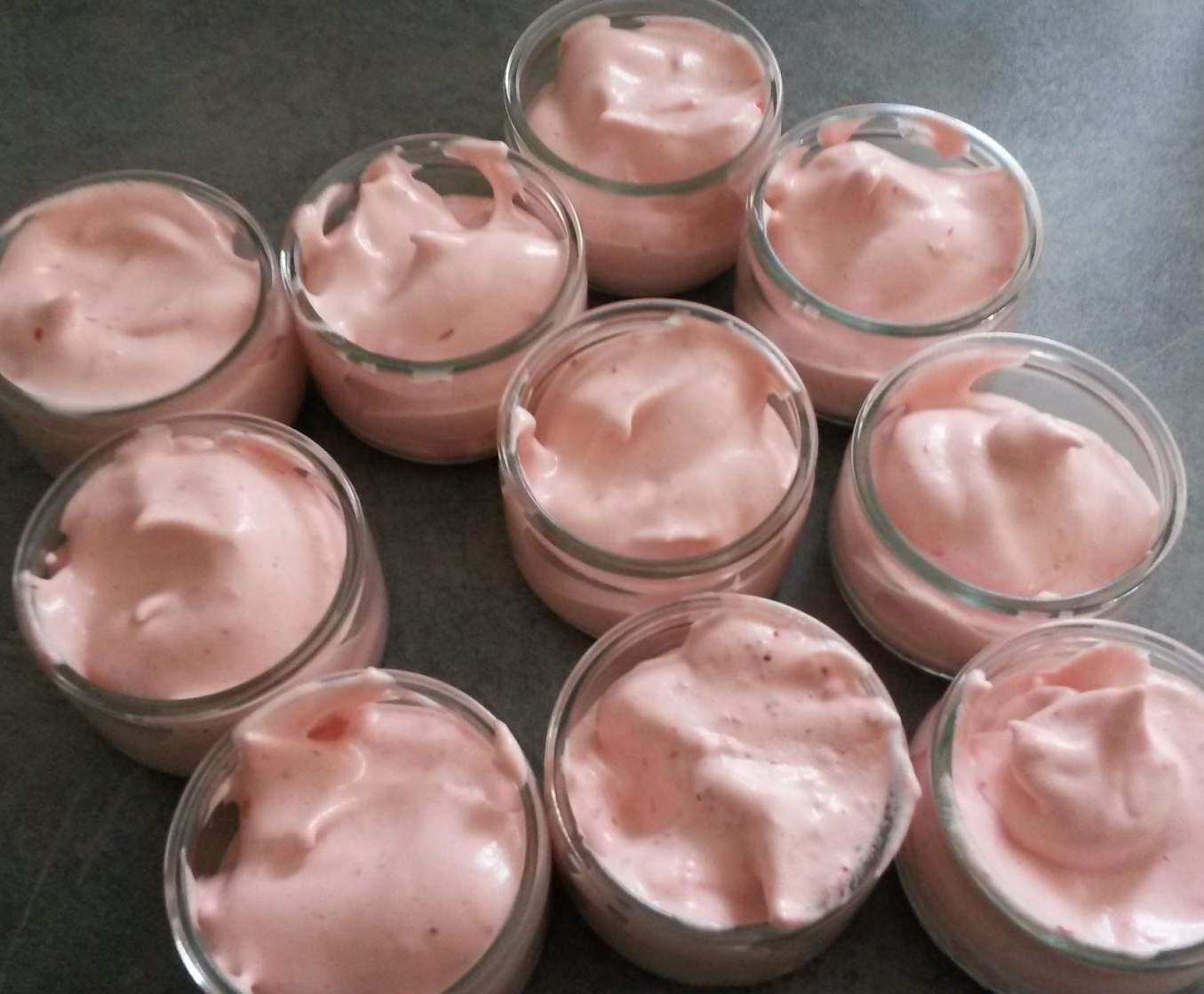 Mousse de fraise