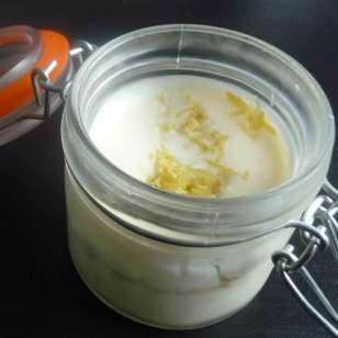 Mousse de mascarpone au citron