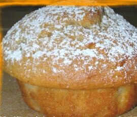 Muffins à la banane et au gingembre