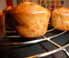 Muffins ananas coco sans gluten, sans lait et sans œuf (délicieux)