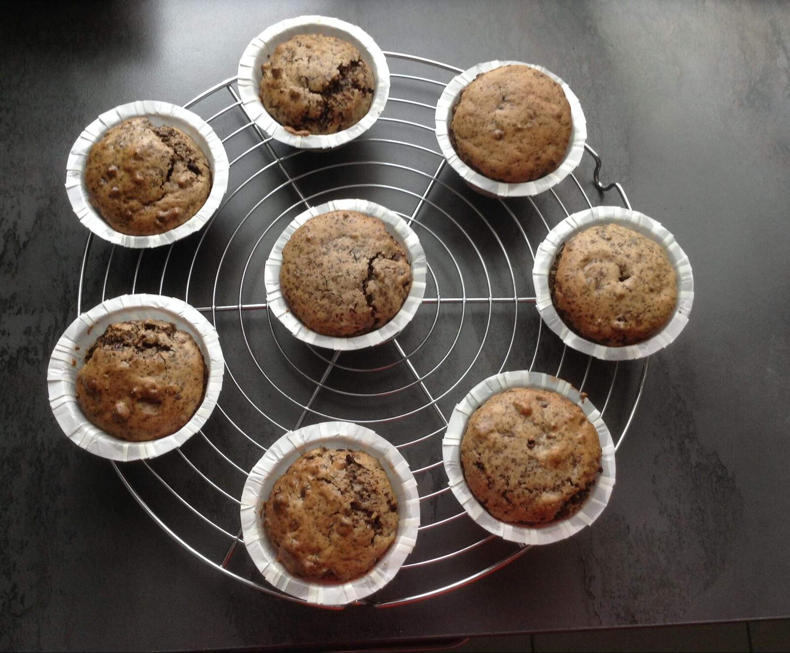 Muffins au chocolat