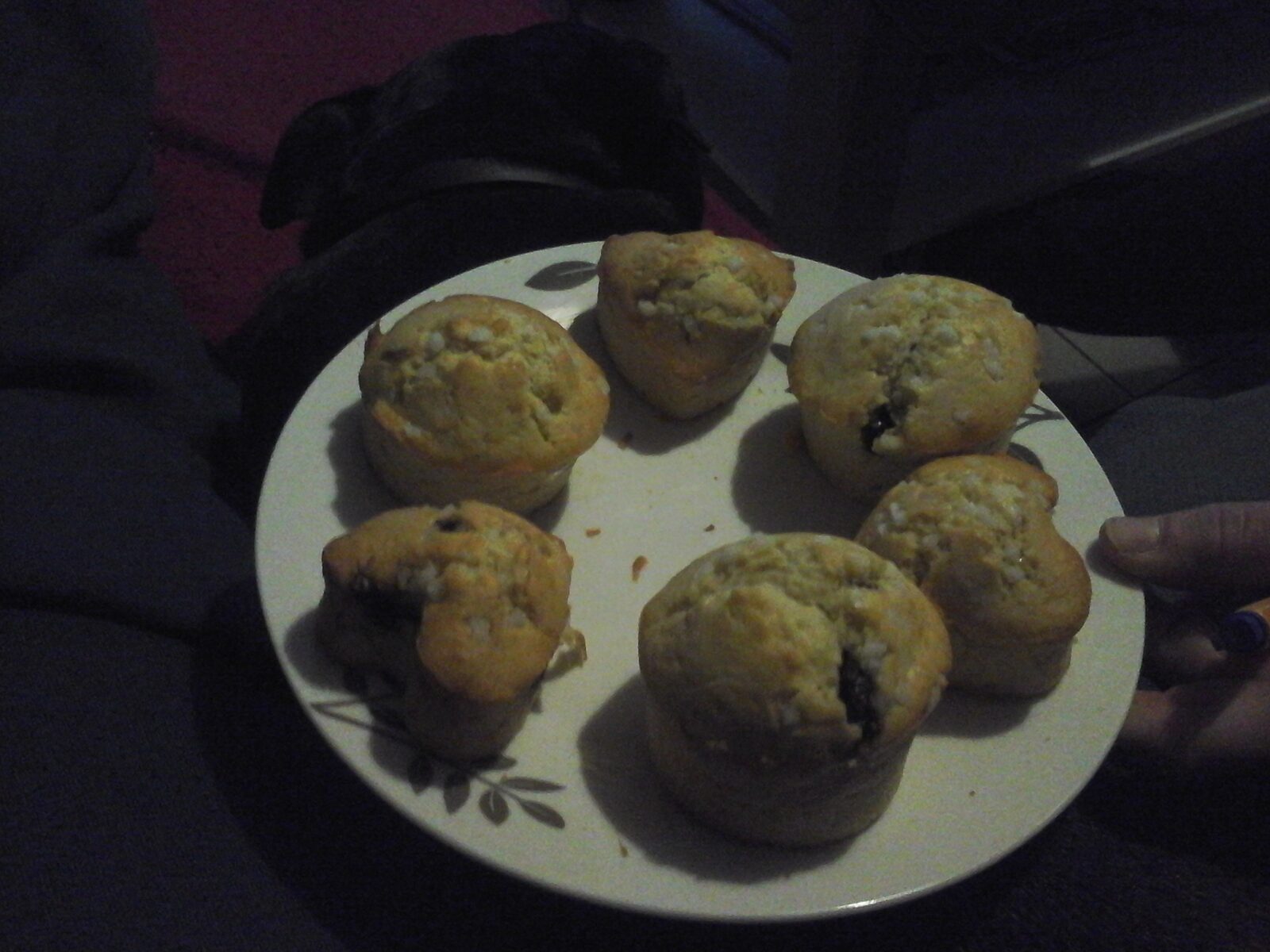 Muffins au coeur nutella