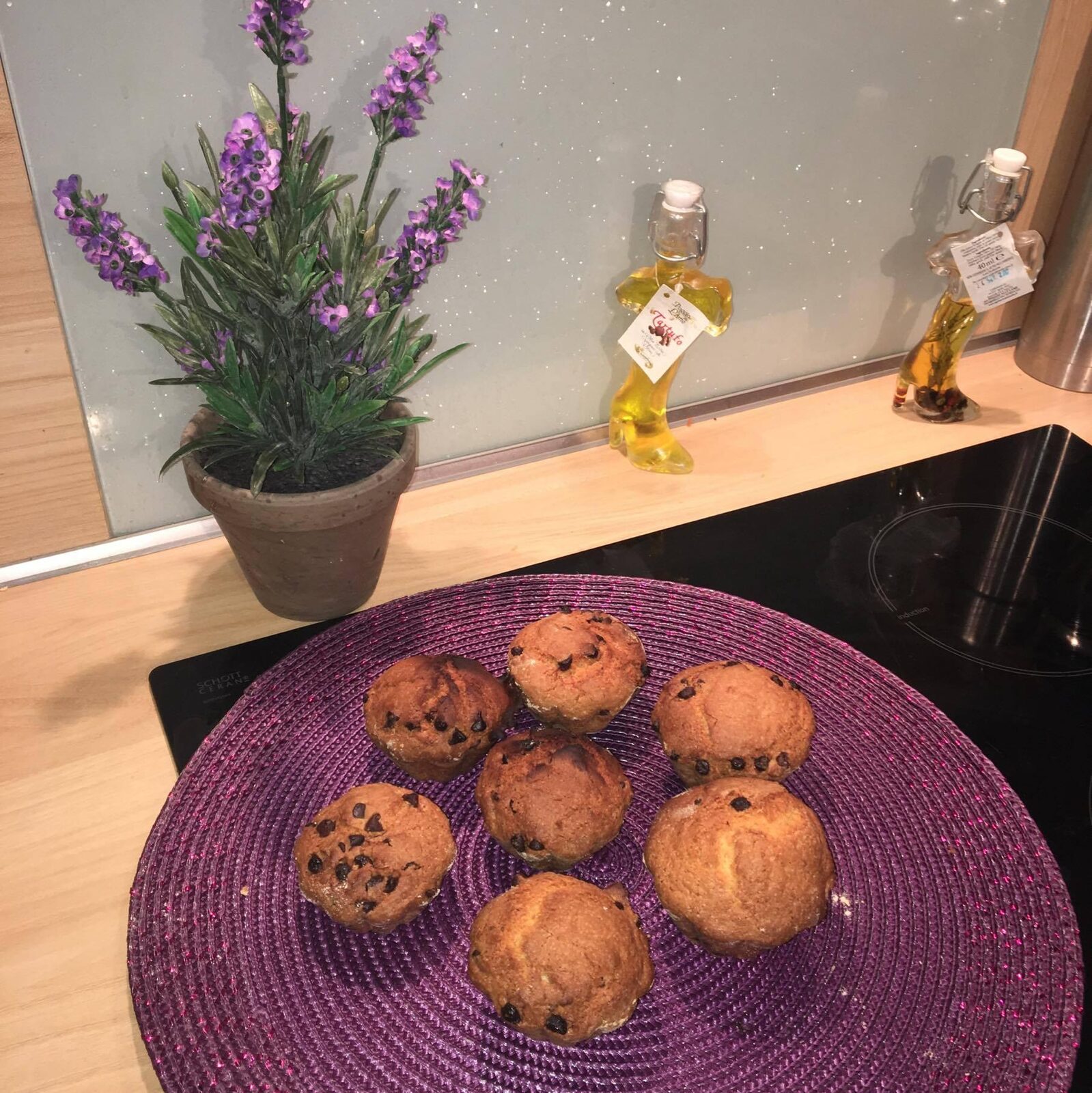 Muffins aux pépites de chocolat 