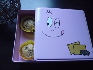 Muffins banane, avoine et chocolat