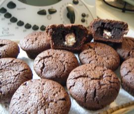 Muffins fondants au chocolat cœur de Schoco-Bons