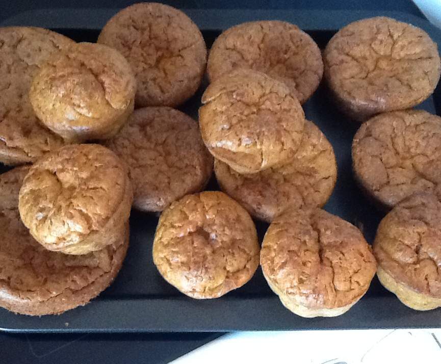 Muffins miettes de crabe au curry